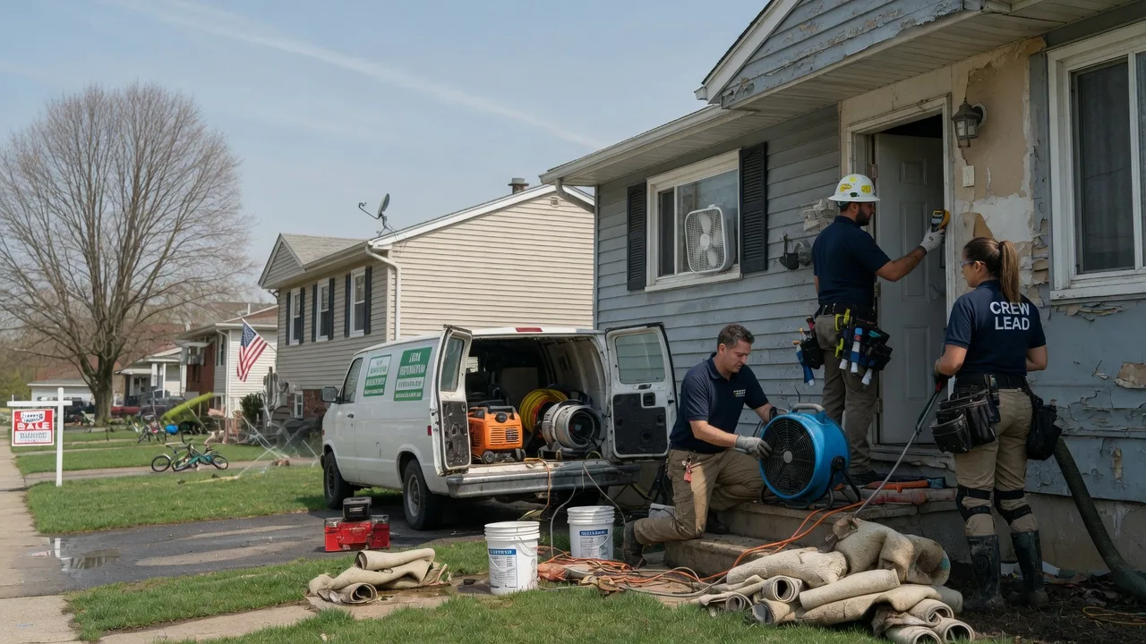 Flood Cleanup in Shenandoah Junction, WV near me